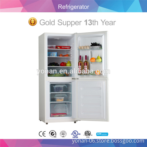 186L Two Door Fridge Freezer Refrigerator
